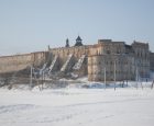 Меджибізький замок взимку